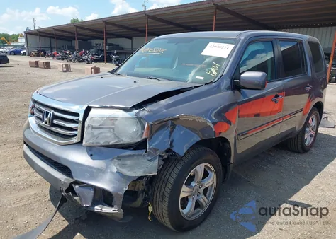 2015 Honda Pilot Ex-L from USA, damaged, VIN 5FNYF4H52FB074295